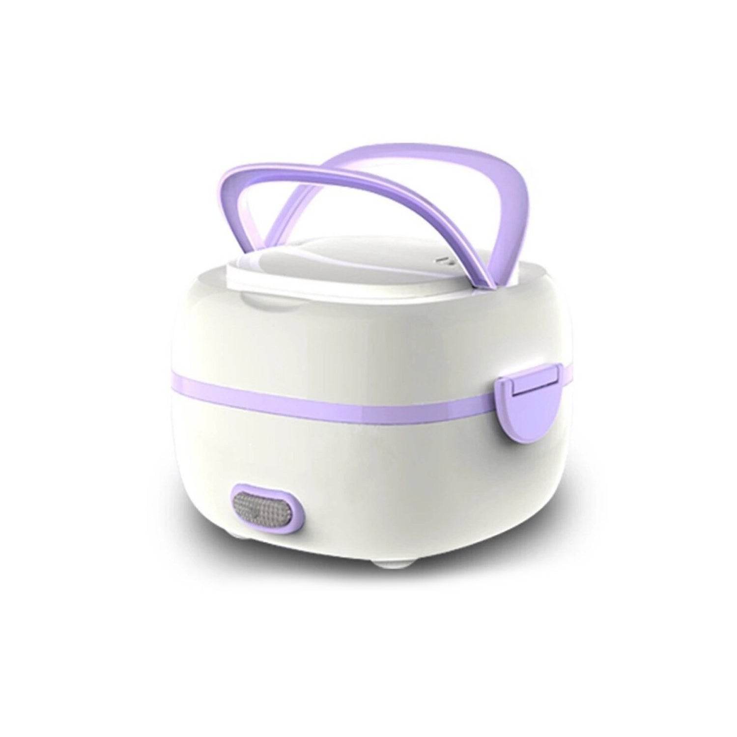Electric Lunch Box Portable Food Warmer Food Heating Lunch Box Removable Food-Grade Stainless Steel Compartments, 220V 200W, for Car, Truck, office  - infinityexculsivestore.com