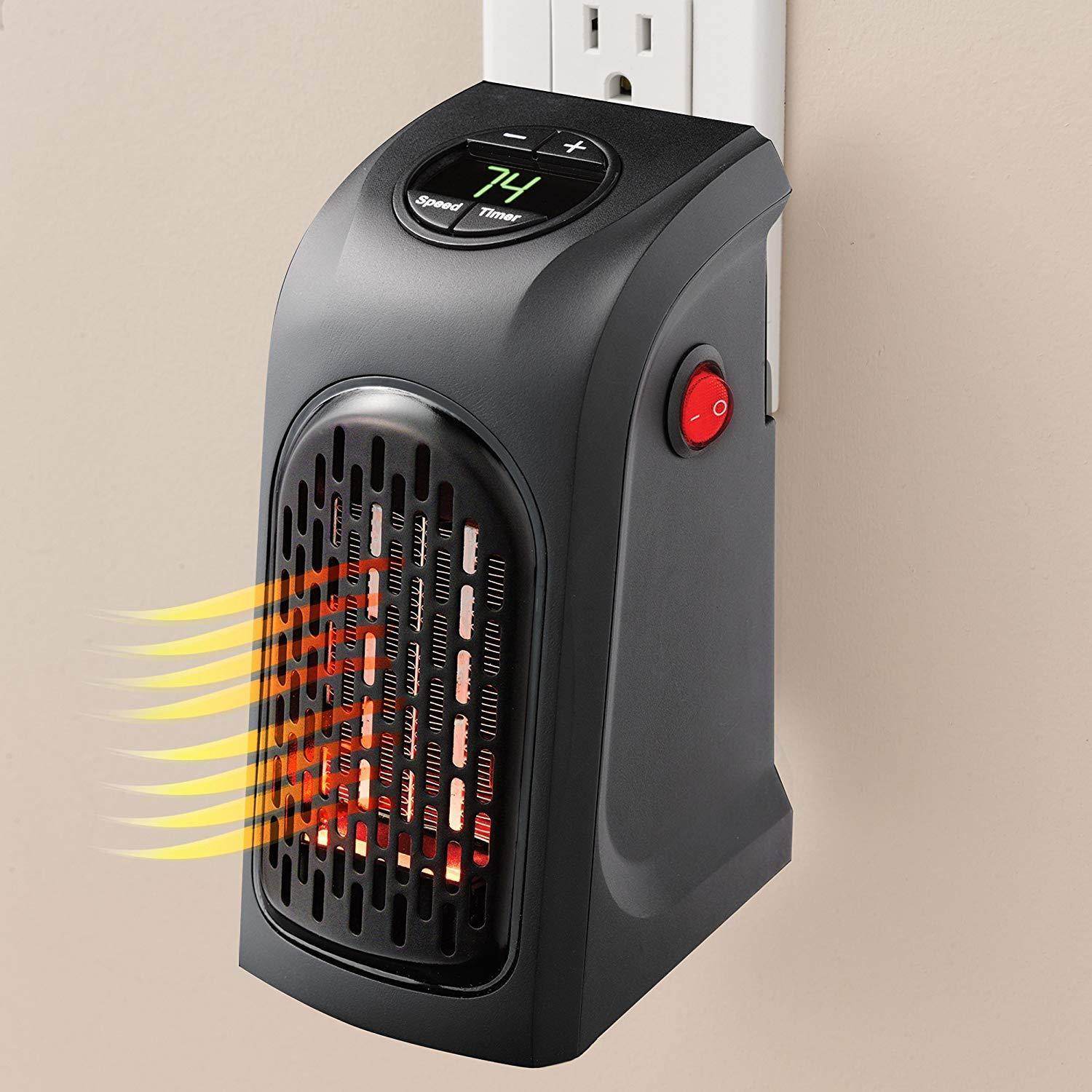 Electric Mini Handy Heater Plug-In Wall (400w) - infinityexculsivestore.com