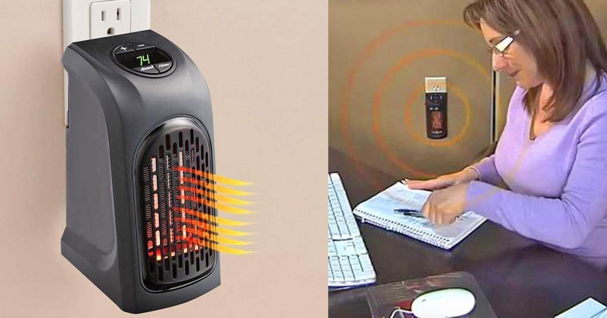Electric Mini Handy Heater Plug-In Wall (400w) - infinityexculsivestore.com