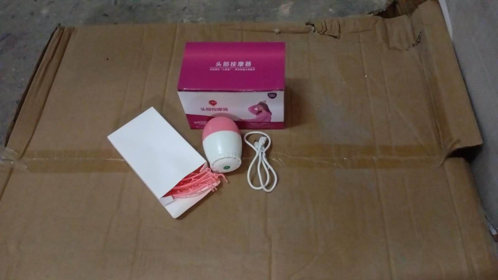 Electric Octopus Claw Scalp Massager Stress Relief Therapeutic Head Scratcher (Not included battery / Mix Color) - infinityexculsivestore.com
