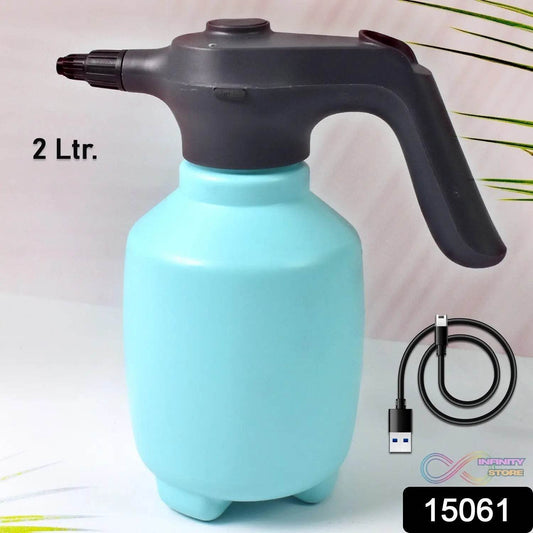 Electric Spray Bottle Garden Sprayer (1 Pc / 2 Ltr.) - infinityexculsivestore.com