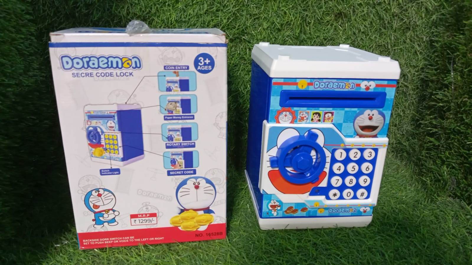Electronic Piggy Bank ATM with Password for Kids Savings - infinityexculsivestore.com