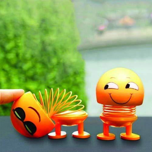 Emoticon Figure Smiling Face Spring Doll - infinityexculsivestore.com
