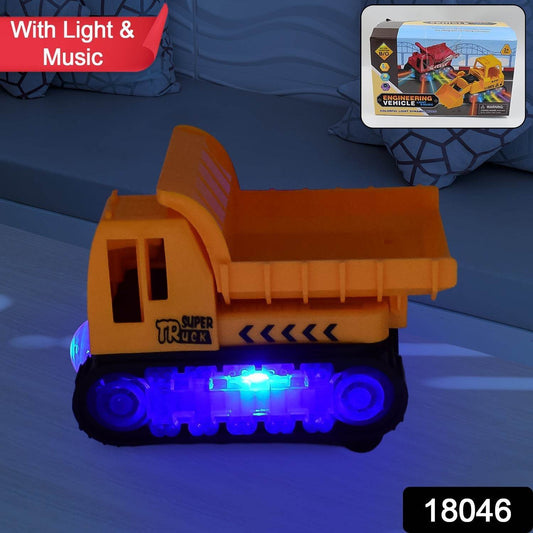 Engineering VehicleΒ Toys for Kids - Self-Driving Super Dump Truck Toy | Self-Driving Trucks, Engineering truck Electric Vehicle Toys boys birthday gift toys (1 Pc) - infinityexculsivestore.com