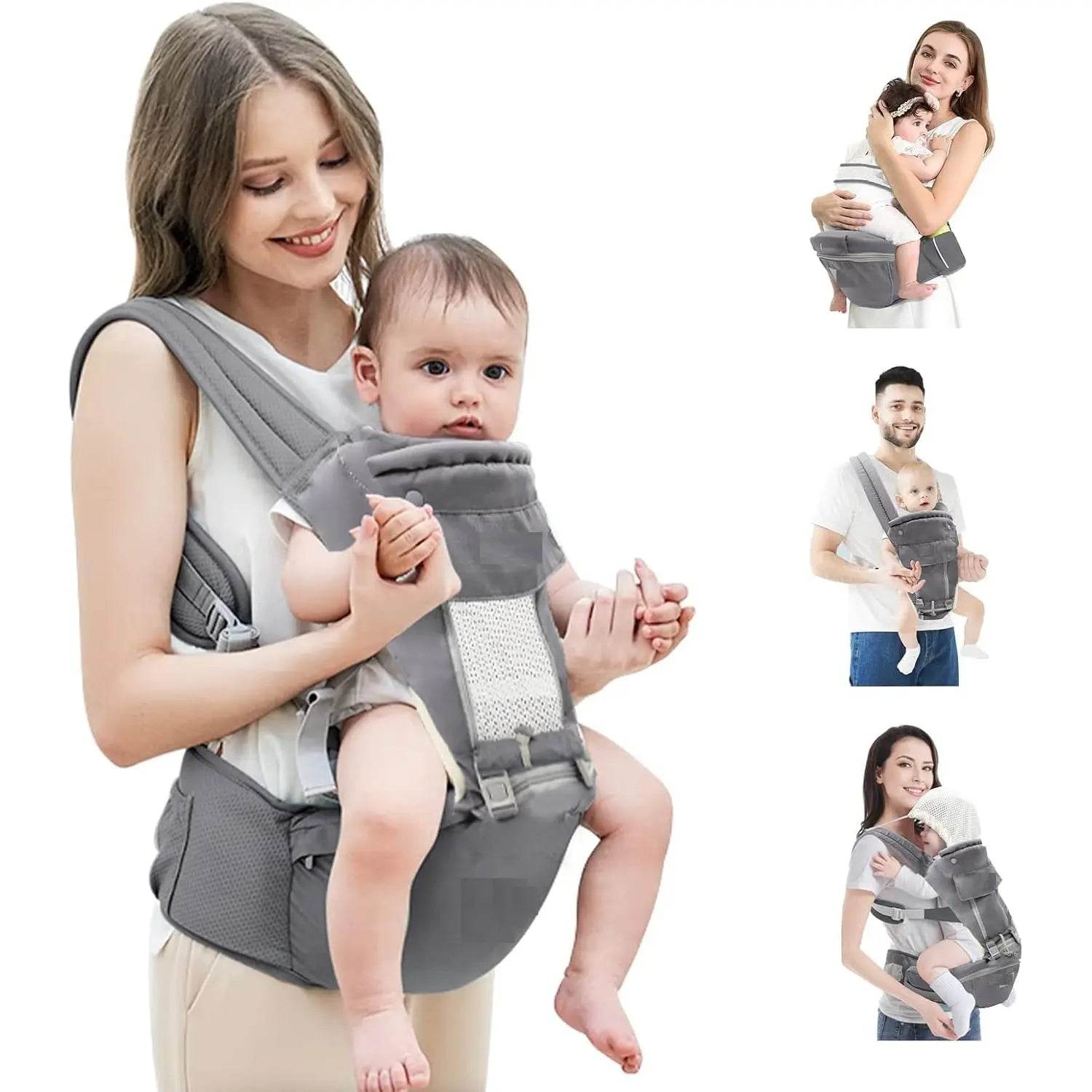 Ergonomic Baby Carrier Bag / Baby Holder Carrier (1 pc) - infinityexculsivestore.com
