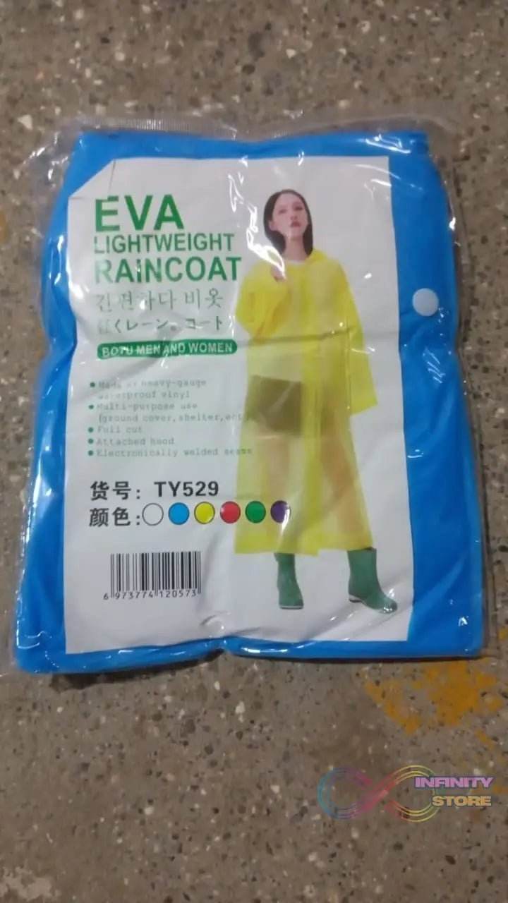 Eva Portable Rain Coat, Waterproof Raincoat (1pc) - infinityexculsivestore.com