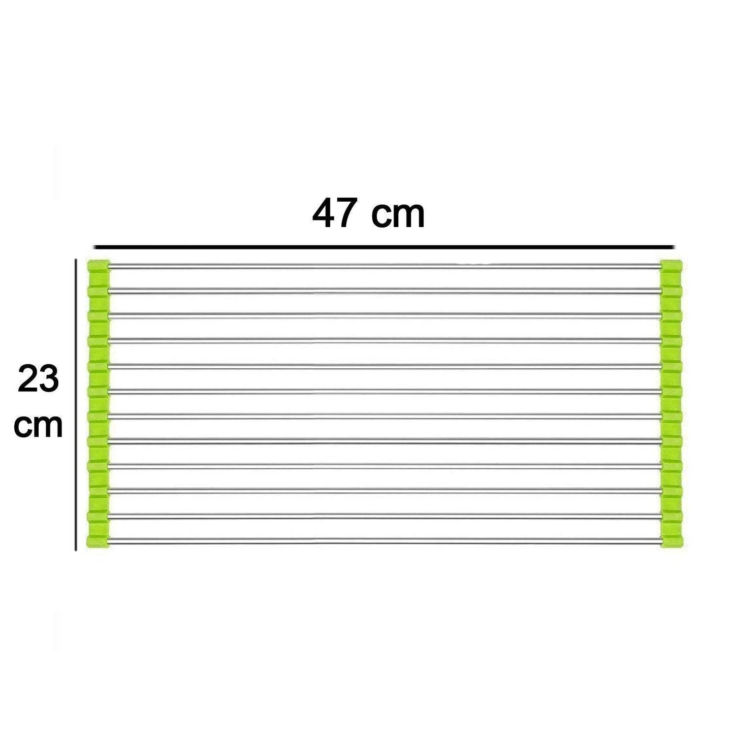 FOLDABLE DRAIN RACK KITCHEN SINK ROLL UP DISH DRYING RACK PORTABLE DISH RACK - infinityexculsivestore.com