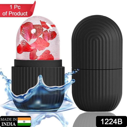 Face Ice Roller Massager for Swelling & Puffiness Reduction (Black) - infinityexculsivestore.com