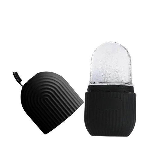 Face Ice Roller Massager for Swelling & Puffiness Reduction (Black) - infinityexculsivestore.com