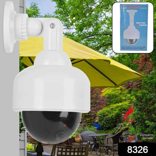 Fake / Dummy Camera CCTV, with Flashing Red LED Light (1 Pc / Battery Not Included) - infinityexculsivestore.com