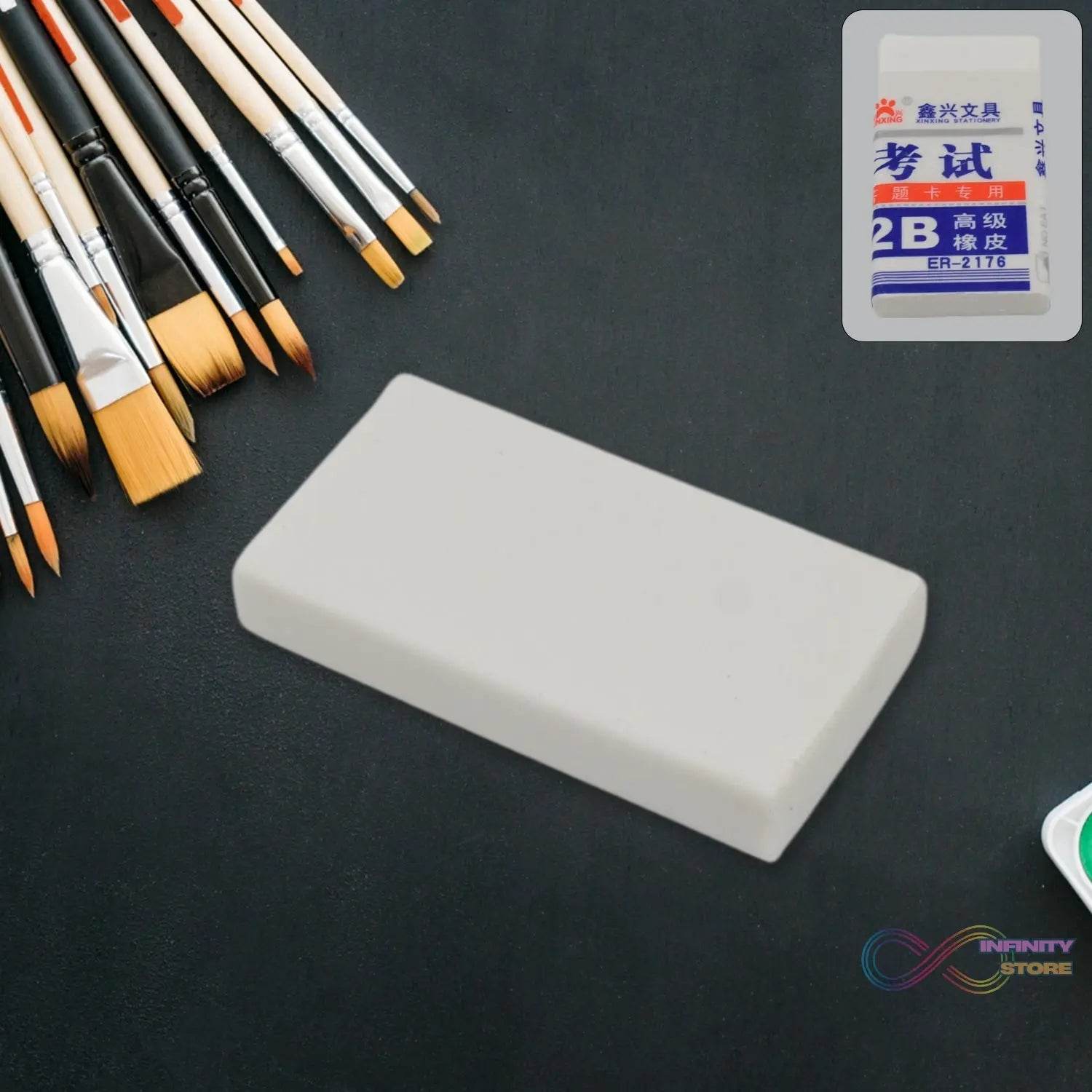 Fancy & Stylish Eraser (1 Pc / Mix Design) - infinityexculsivestore.com