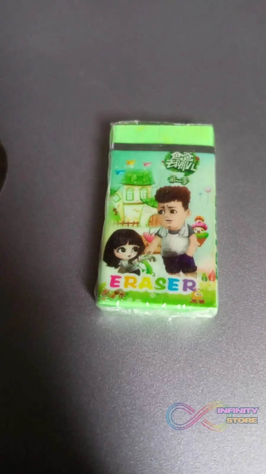 Fancy & Stylish Eraser (1 Pc / Mix Design) - infinityexculsivestore.com