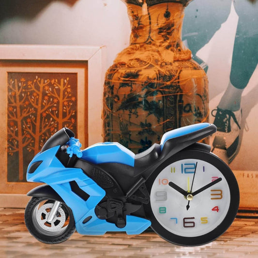 Fashioned Alarm Clock Novelty Retro Motorcycle / Motorbike Engine Style Clocks Alarm Clock Desktop Decoration Kids Gift - infinityexculsivestore.com