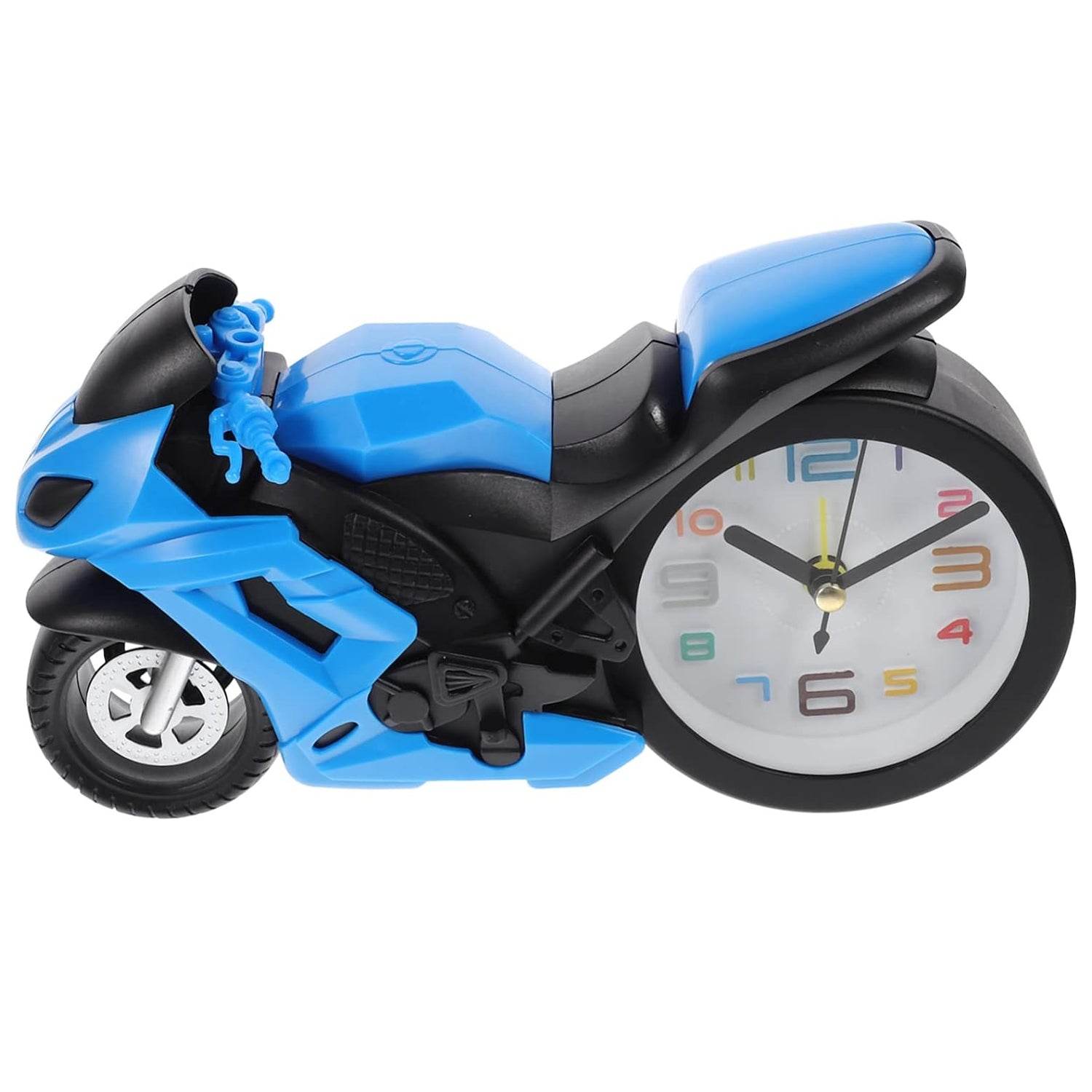Fashioned Alarm Clock Novelty Retro Motorcycle / Motorbike Engine Style Clocks Alarm Clock Desktop Decoration Kids Gift - infinityexculsivestore.com