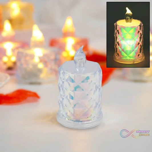 Festive Lighting for Any Occasion: 1 Pack LED Tealight Candles - infinityexculsivestore.com