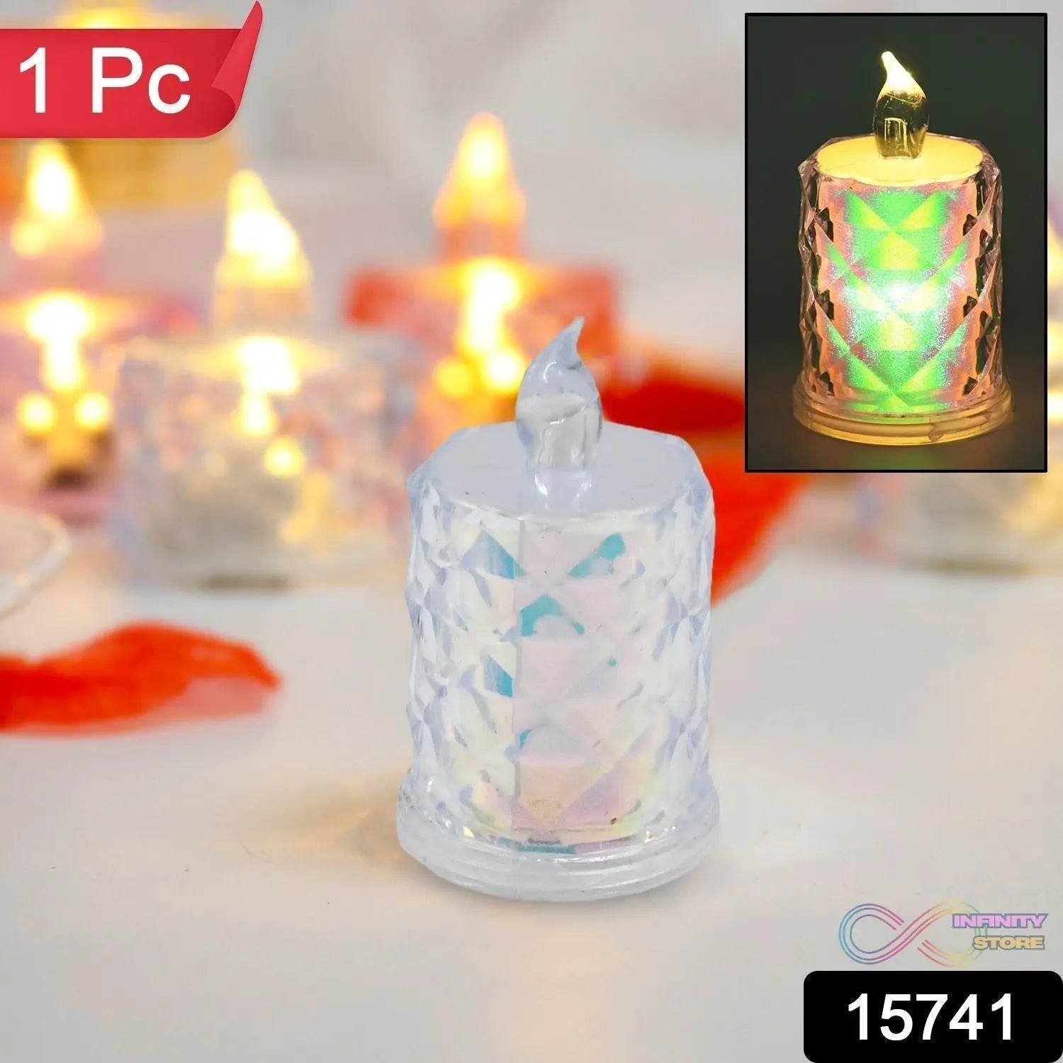 Festive Lighting for Any Occasion: 1 Pack LED Tealight Candles - infinityexculsivestore.com