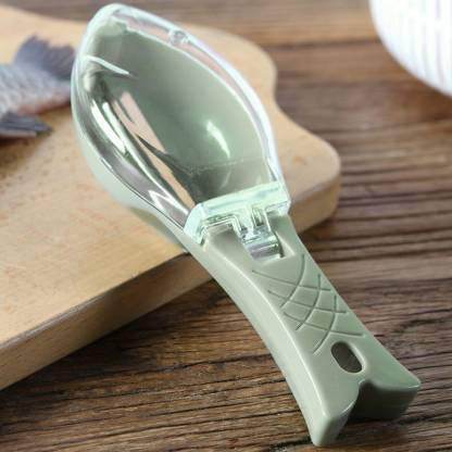 Fish Scale Scraper Skin Peeler Fish Tools Kitchen Gadget - infinityexculsivestore.com