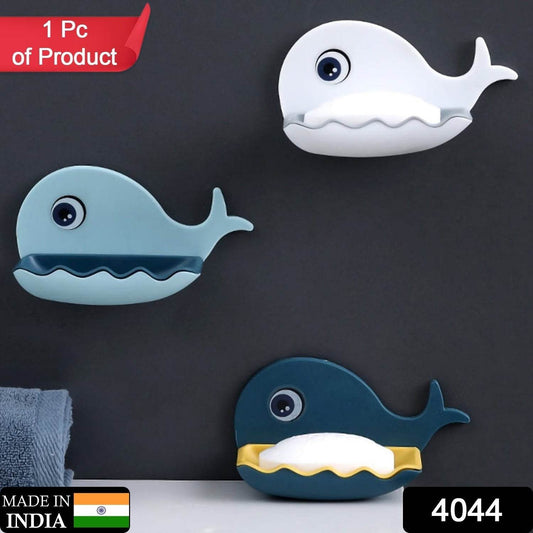 Fish Shape Wall - Mounted Double Layer Soap Holder for Bathroom & Kitchen - infinityexculsivestore.com