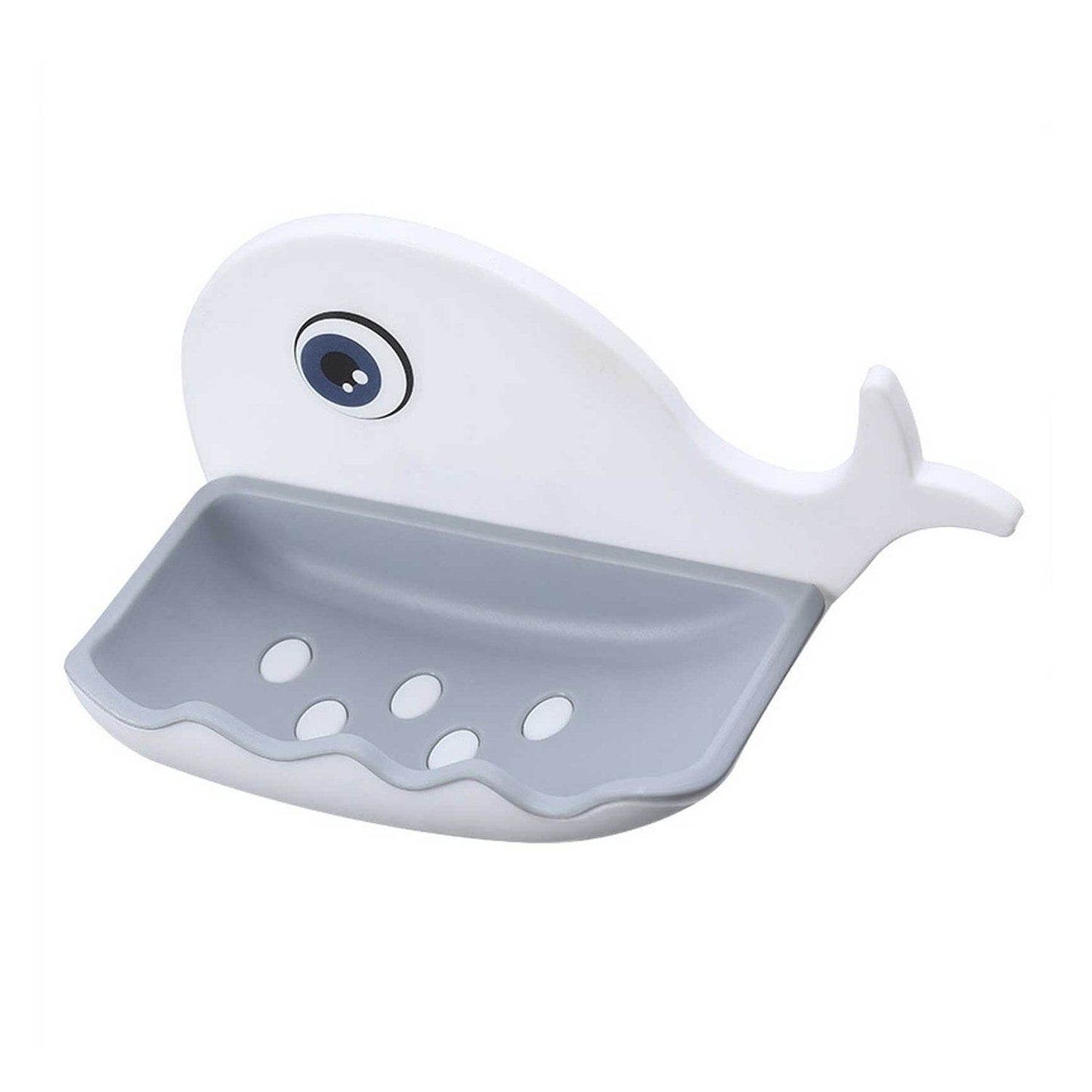 Fish Shape Wall - Mounted Double Layer Soap Holder for Bathroom & Kitchen - infinityexculsivestore.com