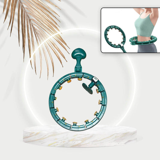 Fitness Adjustable Detachable Fitness Hula Hoop Ring Smart Round Count & Weight Loss Gym Equipment Exercise Smart Hula Hoops - infinityexculsivestore.com