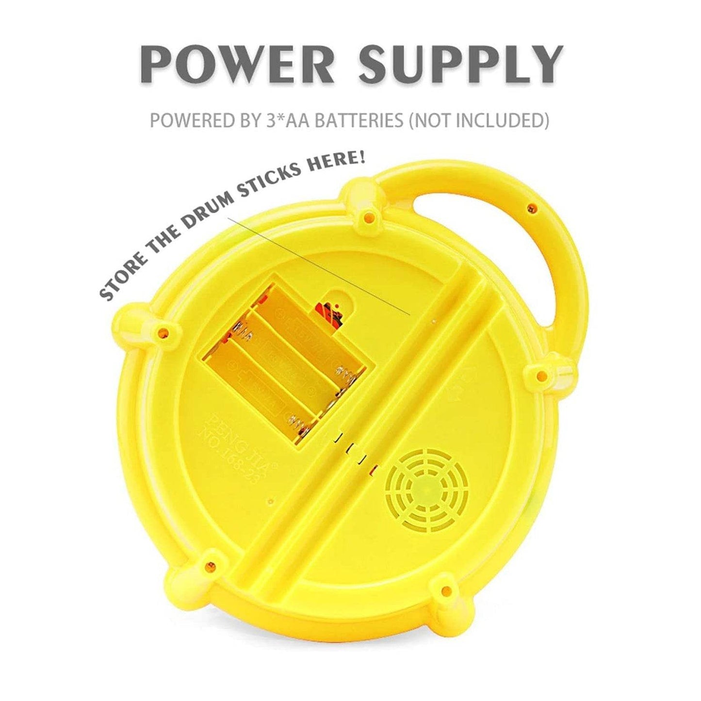 Flash Drum Toys for Kids with Light & Musical Sound Colorful Plastic Baby Drum Musical Toys for Children Baby Toy Instrument Best Gift for Boys & Girls. - infinityexculsivestore.com