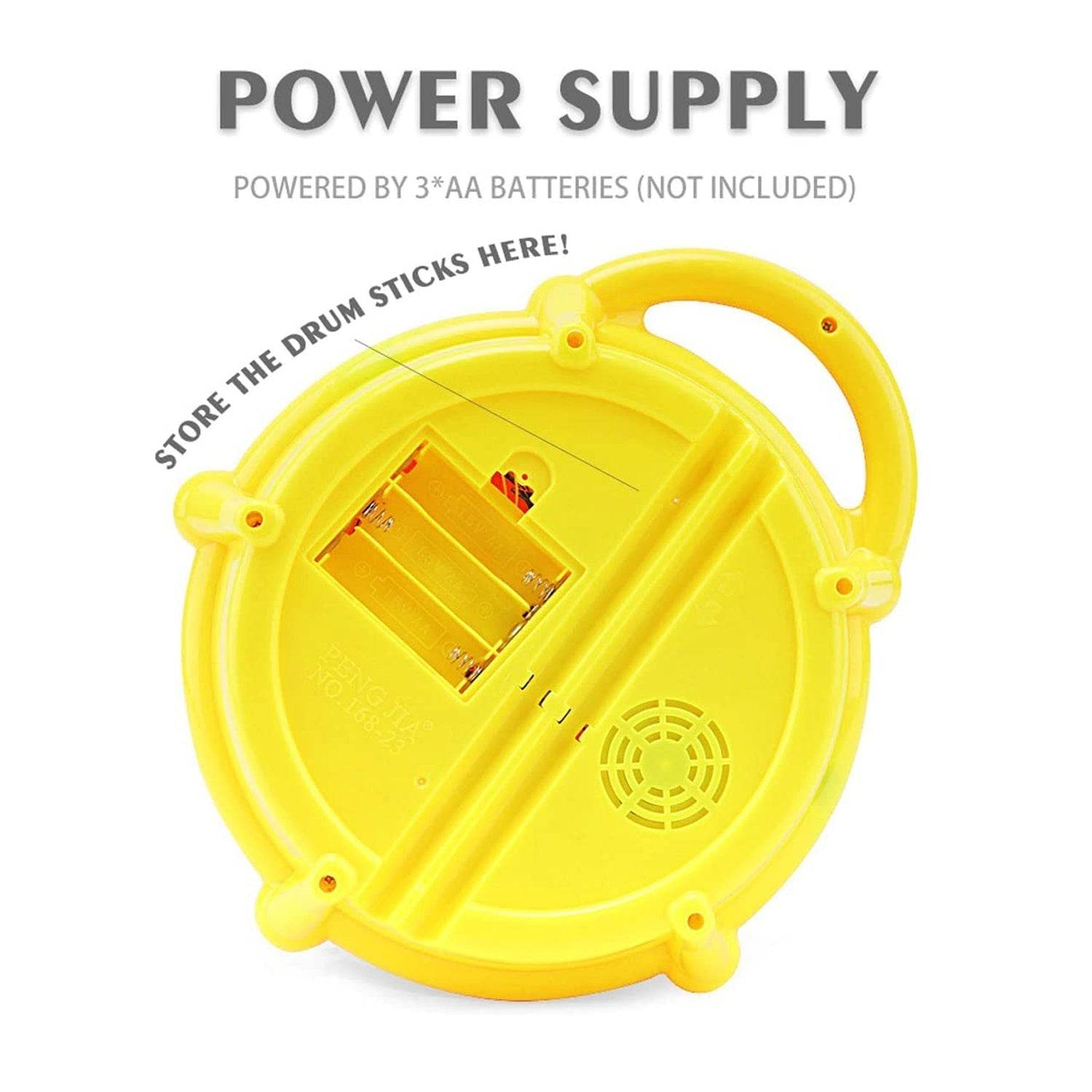 Flash Drum Toys for Kids with Light & Musical Sound Colorful Plastic Baby Drum Musical Toys for Children Baby Toy Instrument Best Gift for Boys & Girls. - infinityexculsivestore.com