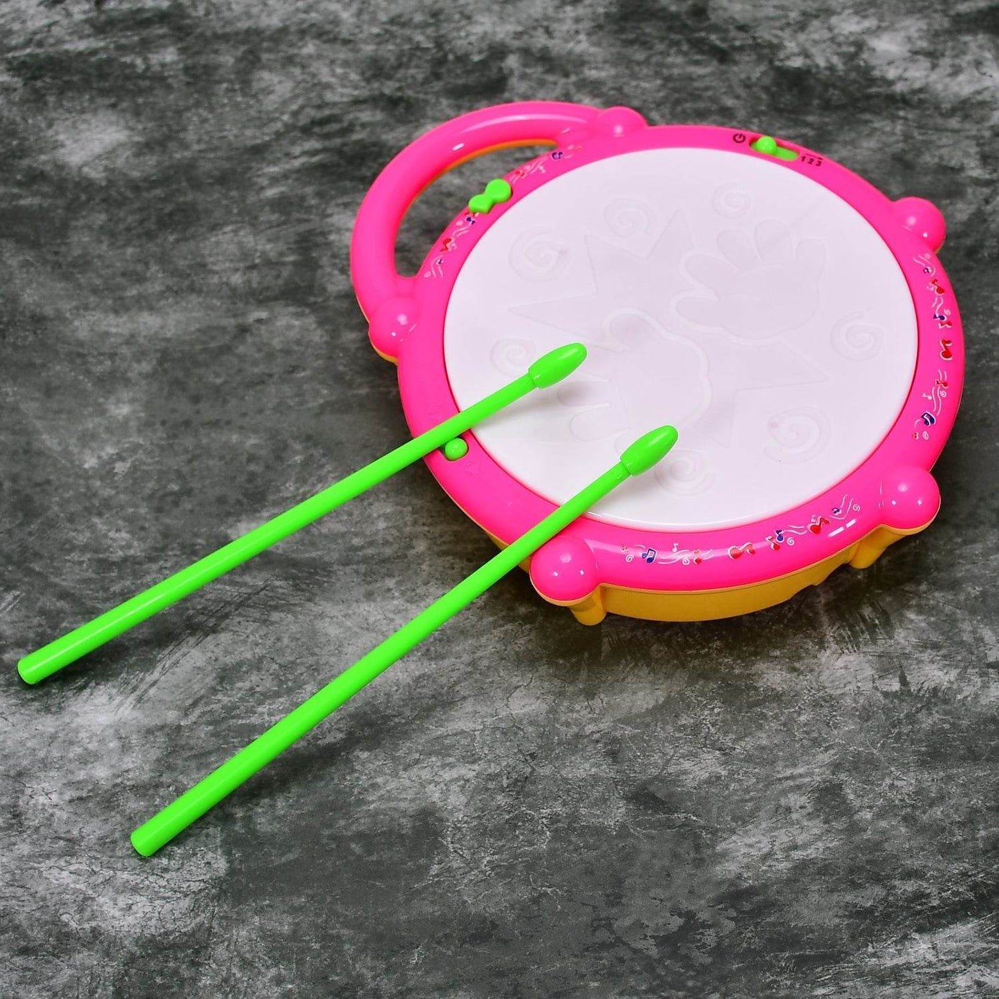 Flash Drum Toys for Kids with Light & Musical Sound Colorful Plastic Baby Drum Musical Toys for Children Baby Toy Instrument Best Gift for Boys & Girls. - infinityexculsivestore.com