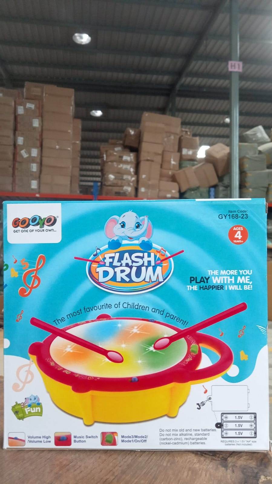Flash Drum Toys for Kids with Light & Musical Sound Colorful Plastic Baby Drum Musical Toys for Children Baby Toy Instrument Best Gift for Boys & Girls. - infinityexculsivestore.com