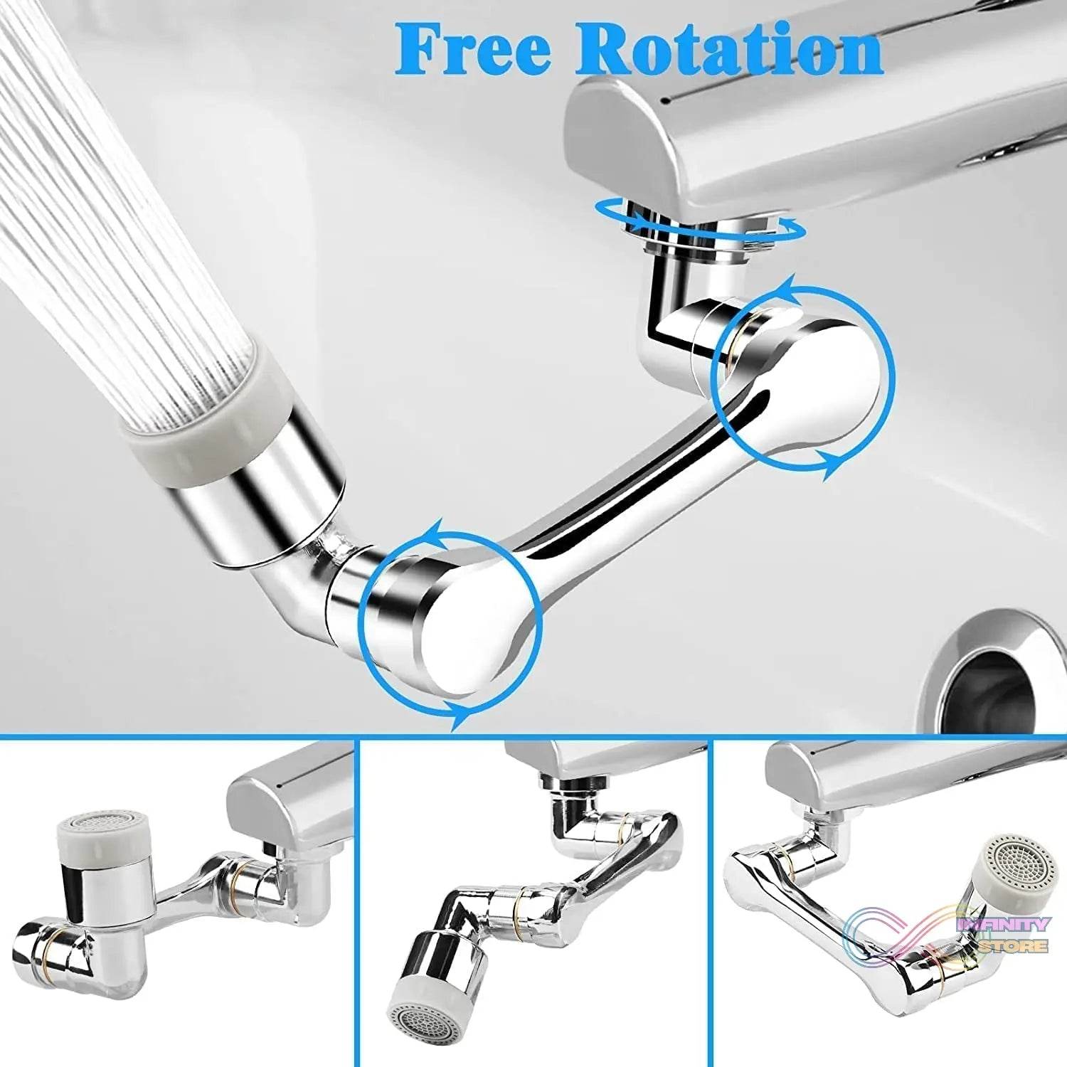 Flexible Faucet Splash Head Extender Aerator, Universal Splash Filter Faucet Sprayer (1 Set) - infinityexculsivestore.com