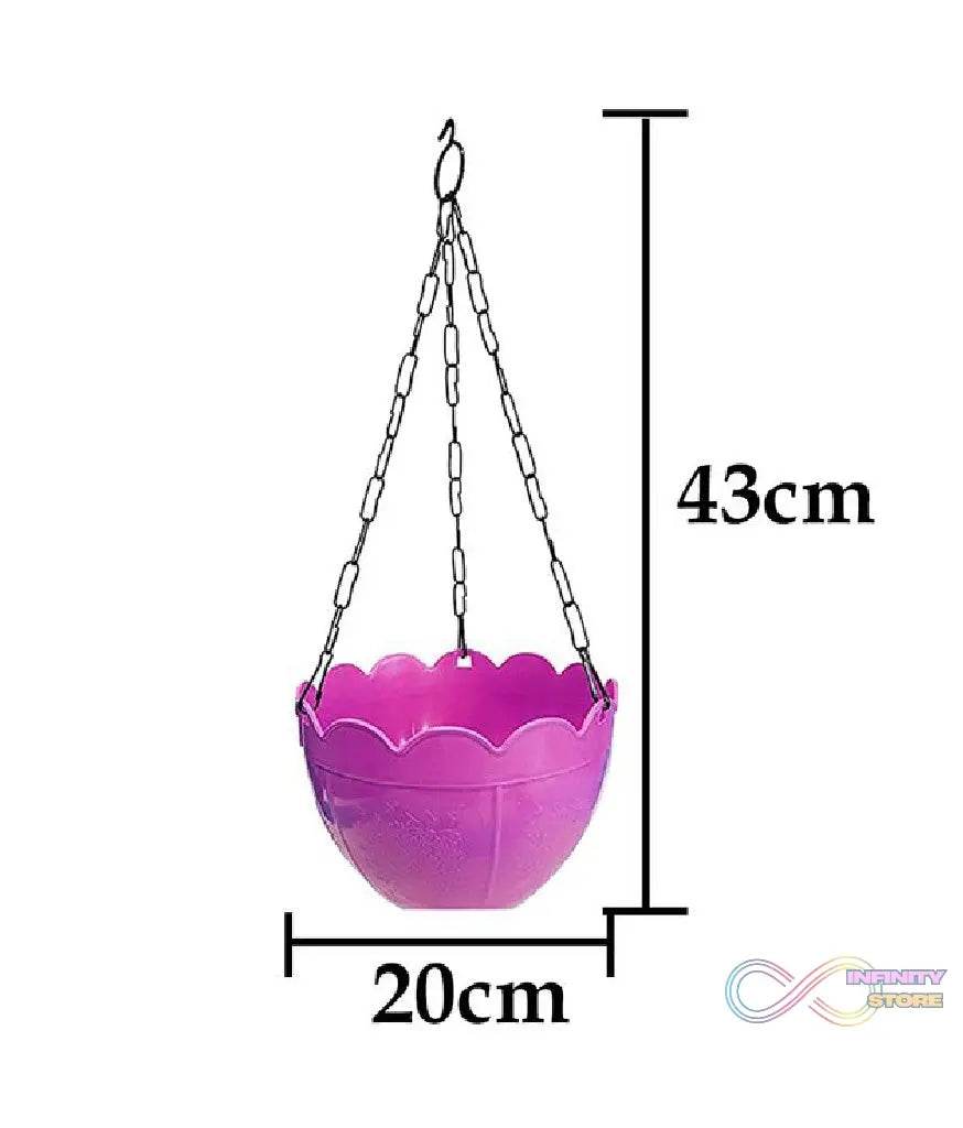 Flower Pot Plant with Hanging Chain for Houseplants Garden Balcony Decoration - infinityexculsivestore.com