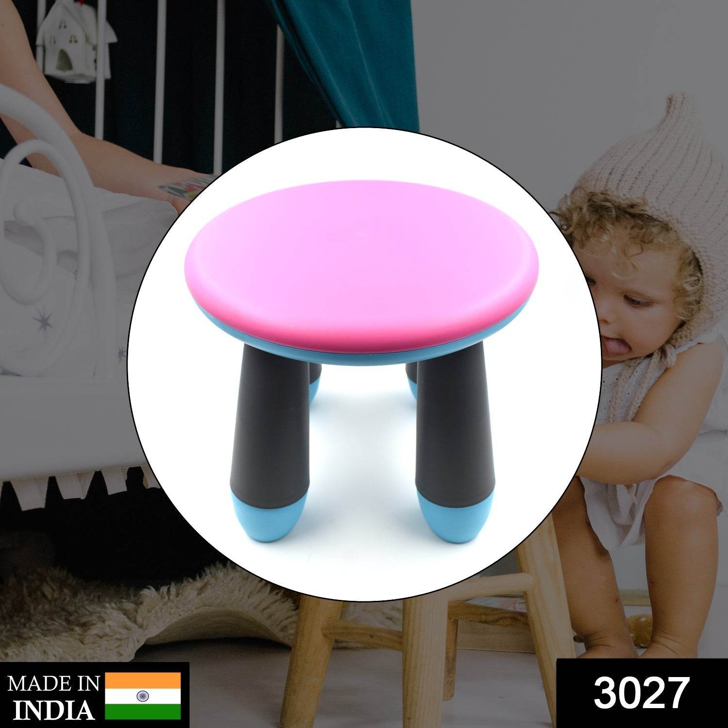 Foldable Baby Stool used in all kinds of places, specially made for kids and children’s etc. - infinityexculsivestore.com