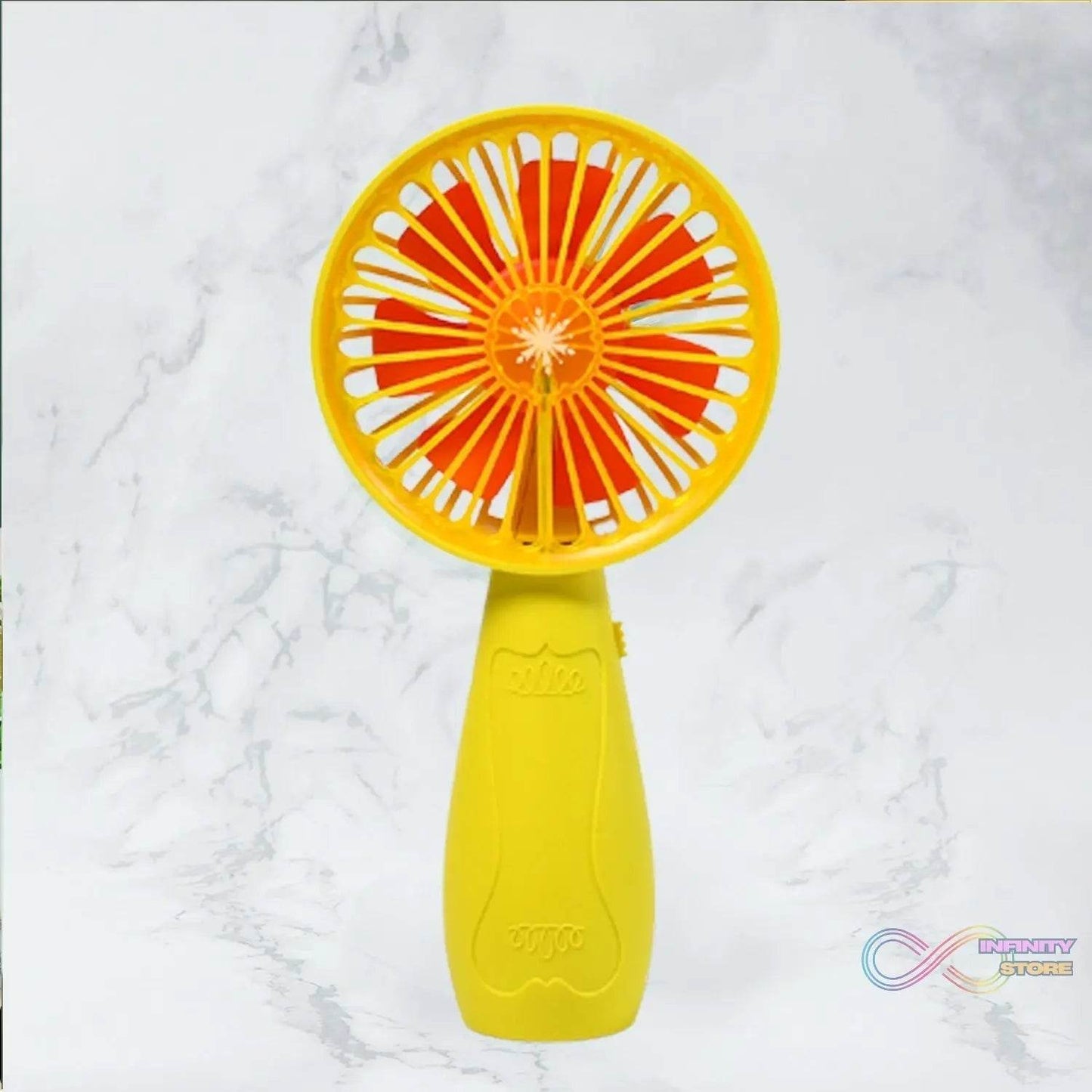 Foldable Handy Light Fans Rechargeable Handheld Mini Fan Electric Personal Fans Hand Bar Desktop Fan (Battery Not Include) - infinityexculsivestore.com