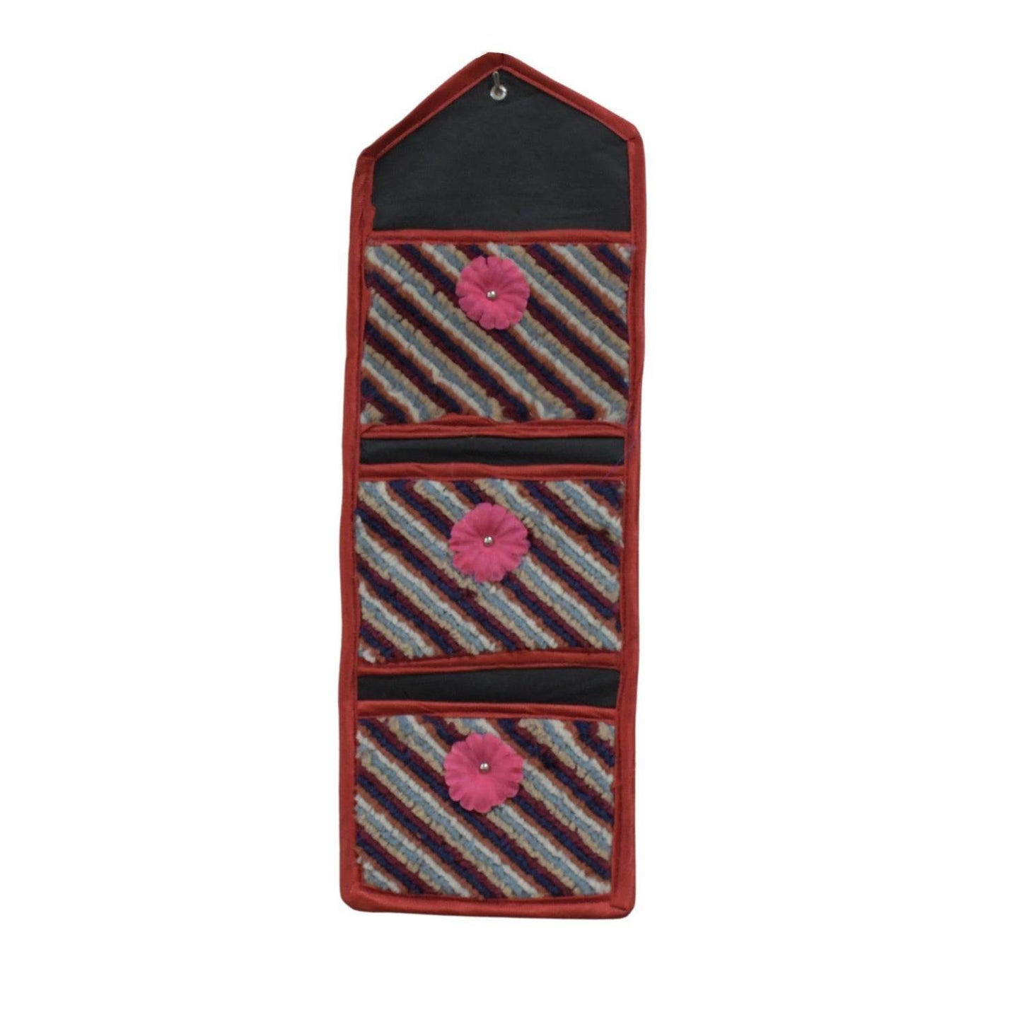 Foldable Hanging Organizer with 3 Pockets - Wall Hanging Letter Holder - infinityexculsivestore.com