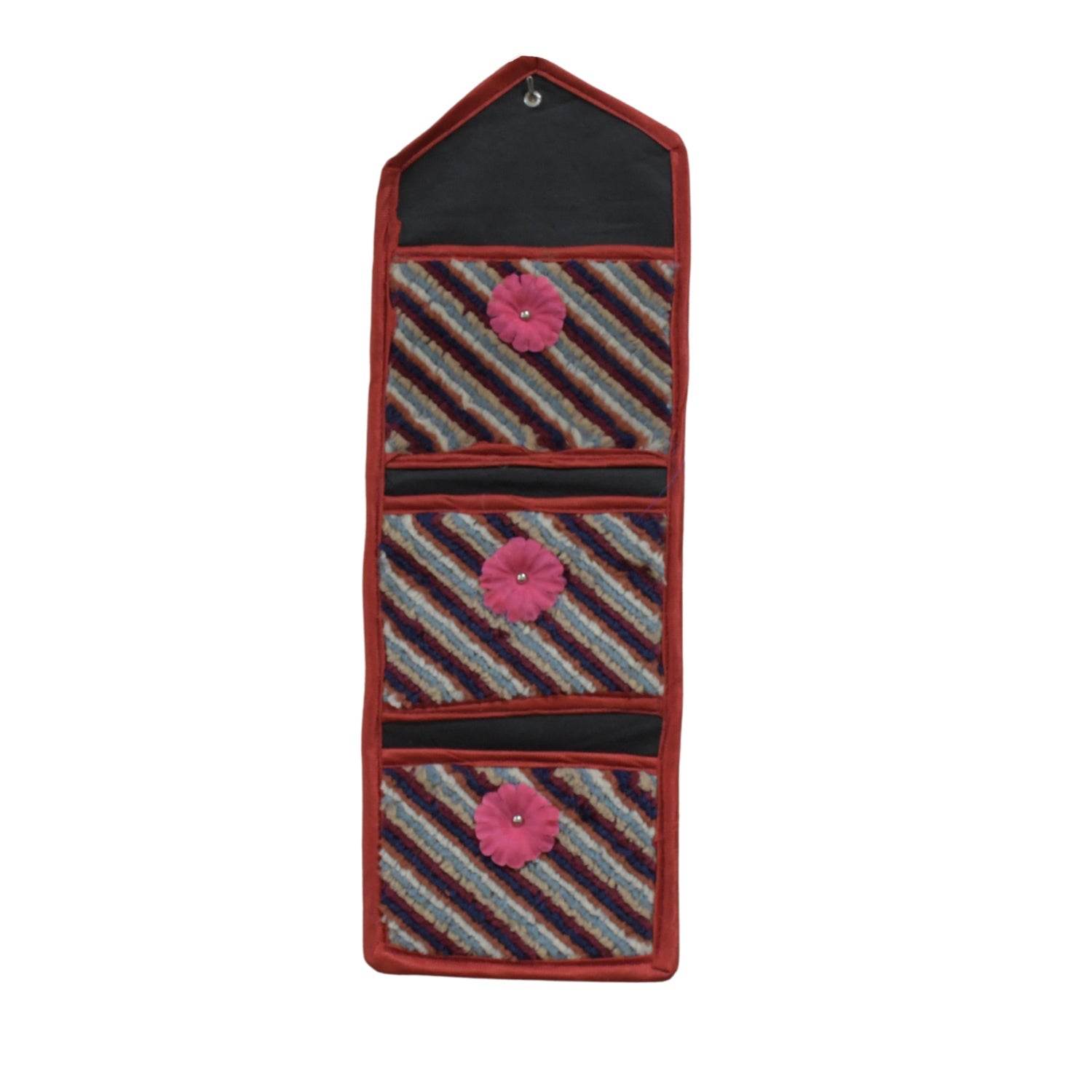 Foldable Hanging Organizer with 3 Pockets - Wall Hanging Letter Holder - infinityexculsivestore.com
