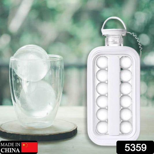 Foldable Ice Tray with Lid, 2-in-1 Ice Ball Maker - infinityexculsivestore.com
