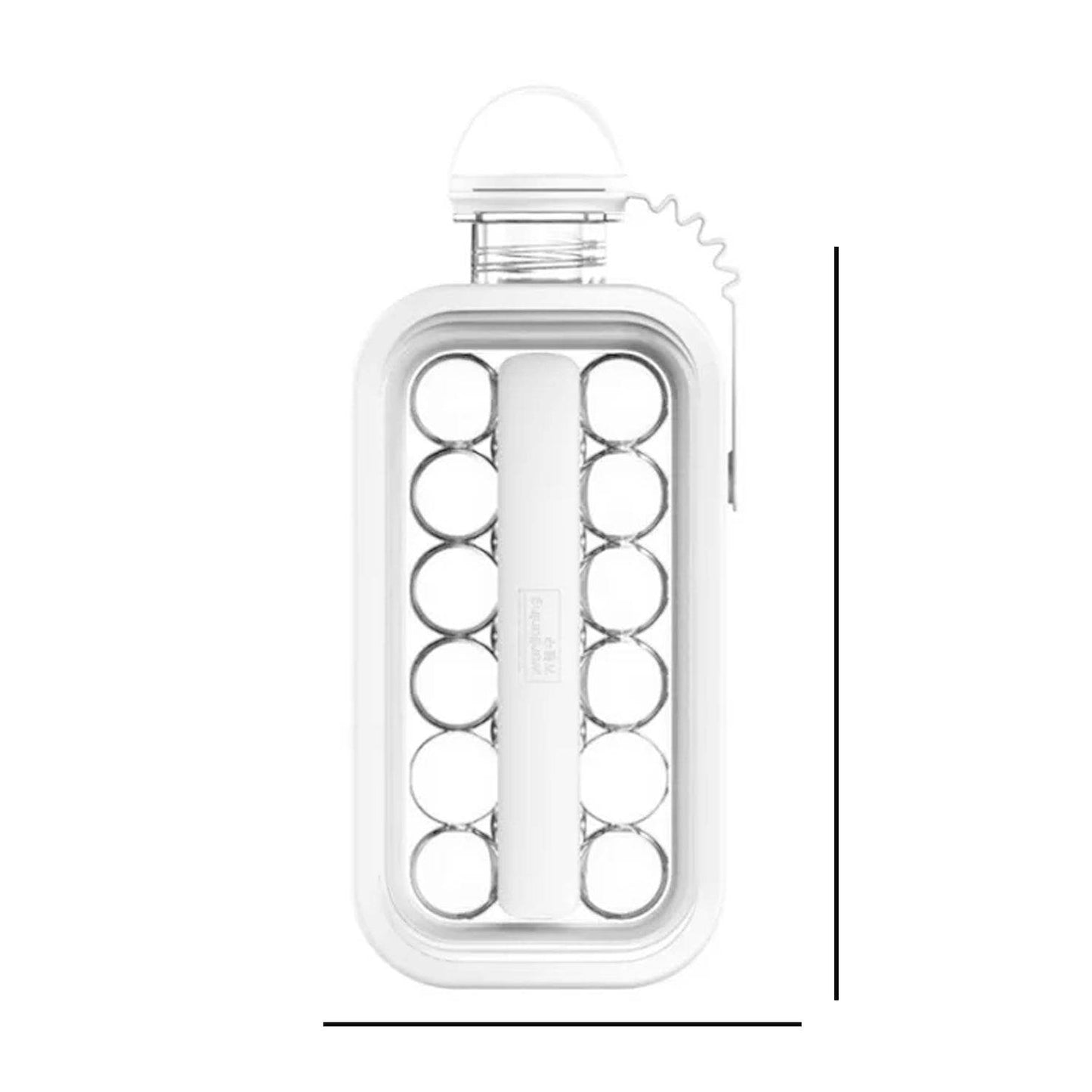 Foldable Ice Tray with Lid, 2-in-1 Ice Ball Maker - infinityexculsivestore.com