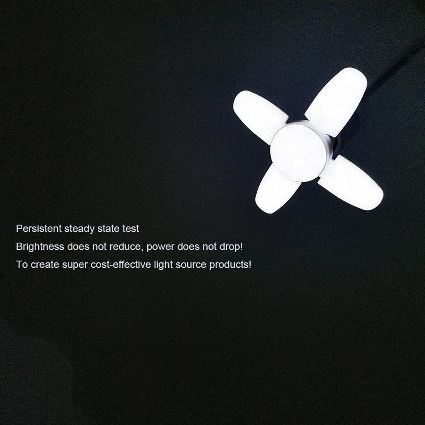 Foldable LED Fan Blade Bulb 28V (1 Pc) - infinityexculsivestore.com