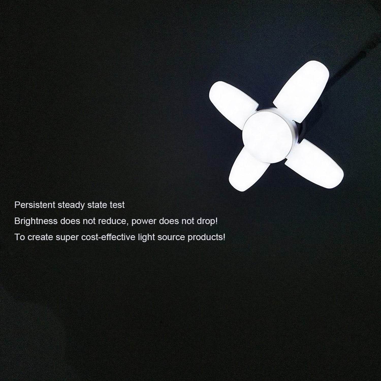 Foldable LED Fan Blade Bulb 28V (1 Pc) - infinityexculsivestore.com