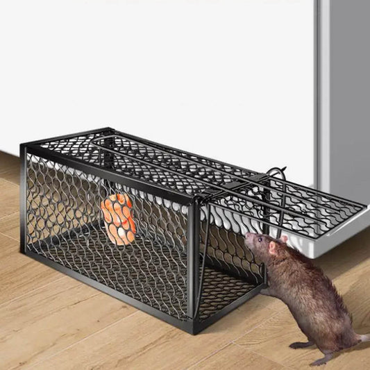 Foldable Mouse Trap Squirrel Trap Small Live Animal Trap Mouse Voles Hamsters Live Cage Rat Mouse Cage Trap for Mice Easy to Catch and Release - infinityexculsivestore.com