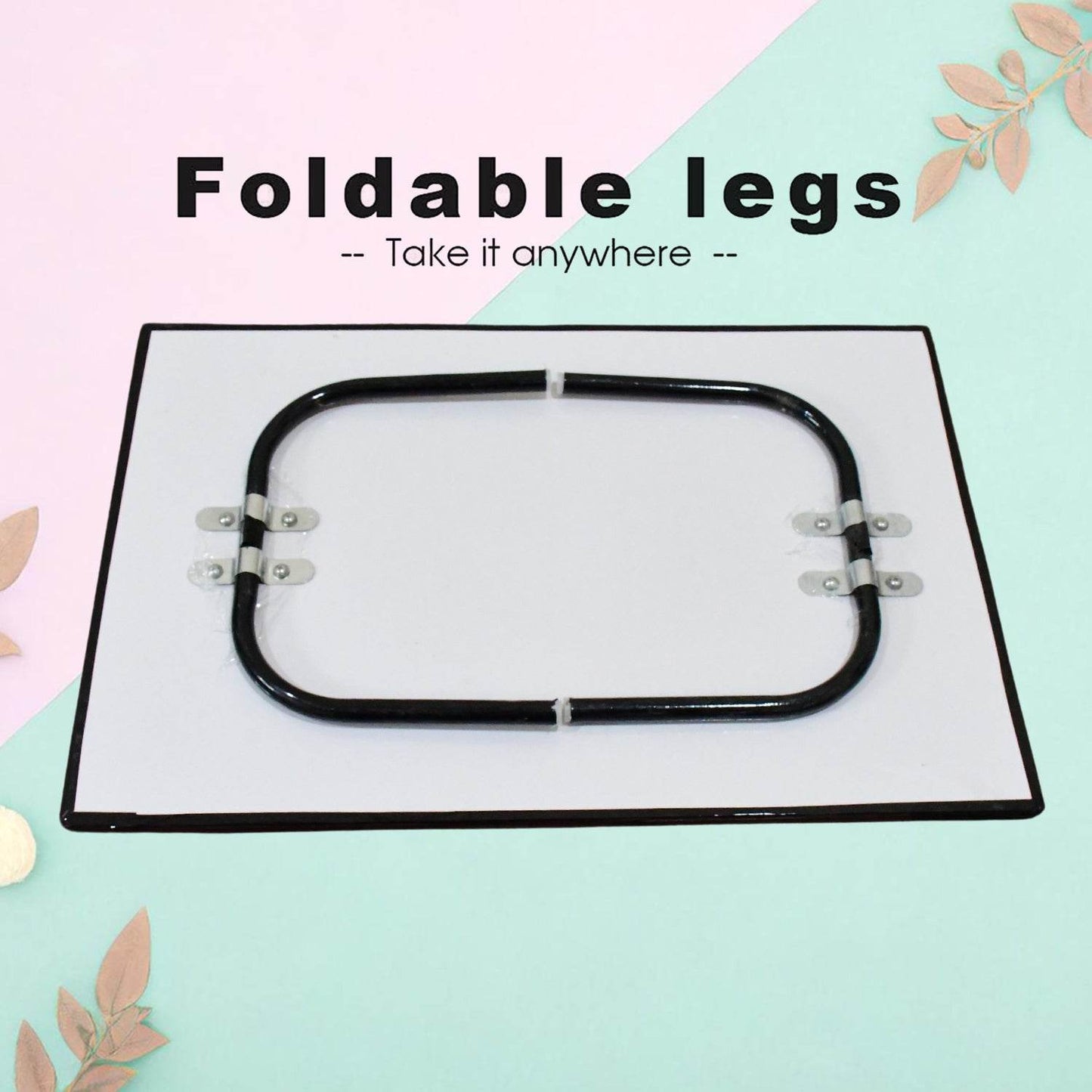 Foldable Multipurpose Mix Design Games Table Board || Bed Study Table (48 × 28 Cm / 1 Pc)   - infinityexculsivestore.com