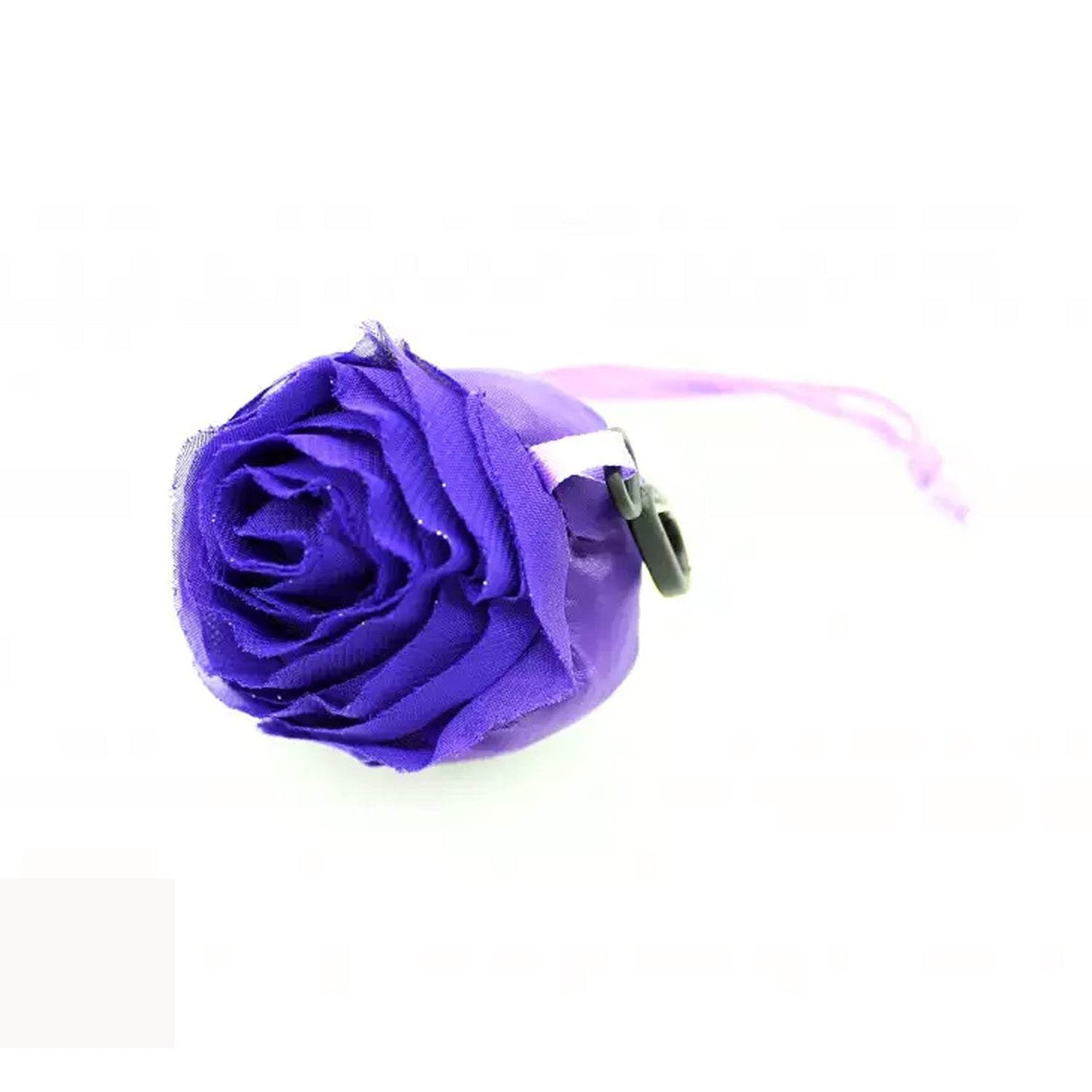 Foldable Nylon Shopping Bag (Rose Design): Reusable, Eco-Friendly (1 Pc) - infinityexculsivestore.com