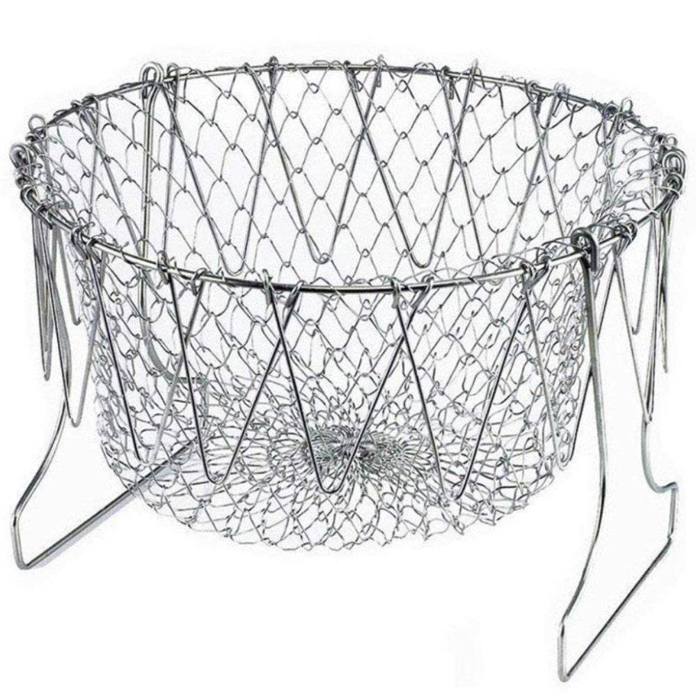 Foldable Strainer Chef Basket - infinityexculsivestore.com