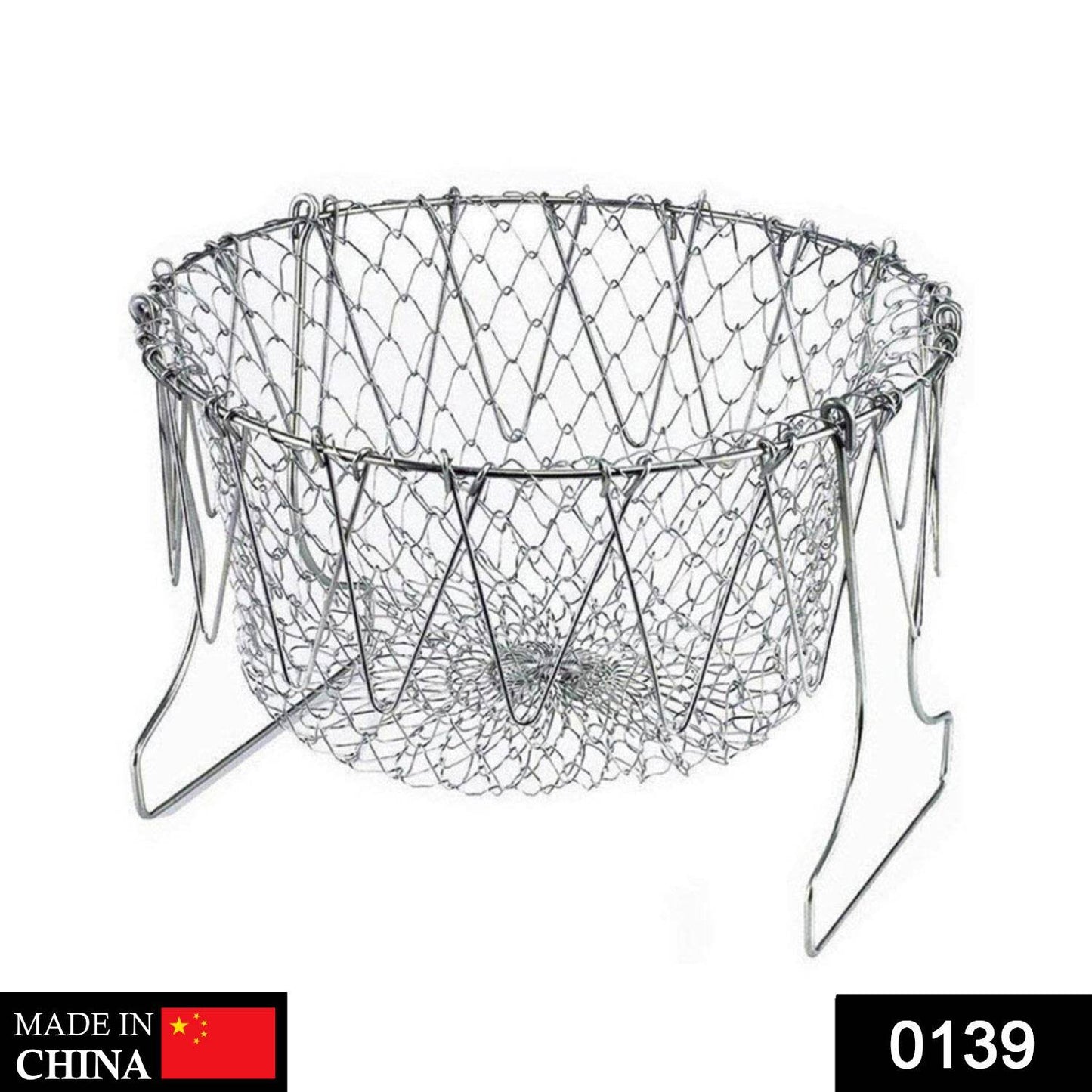 Foldable Strainer Chef Basket - infinityexculsivestore.com