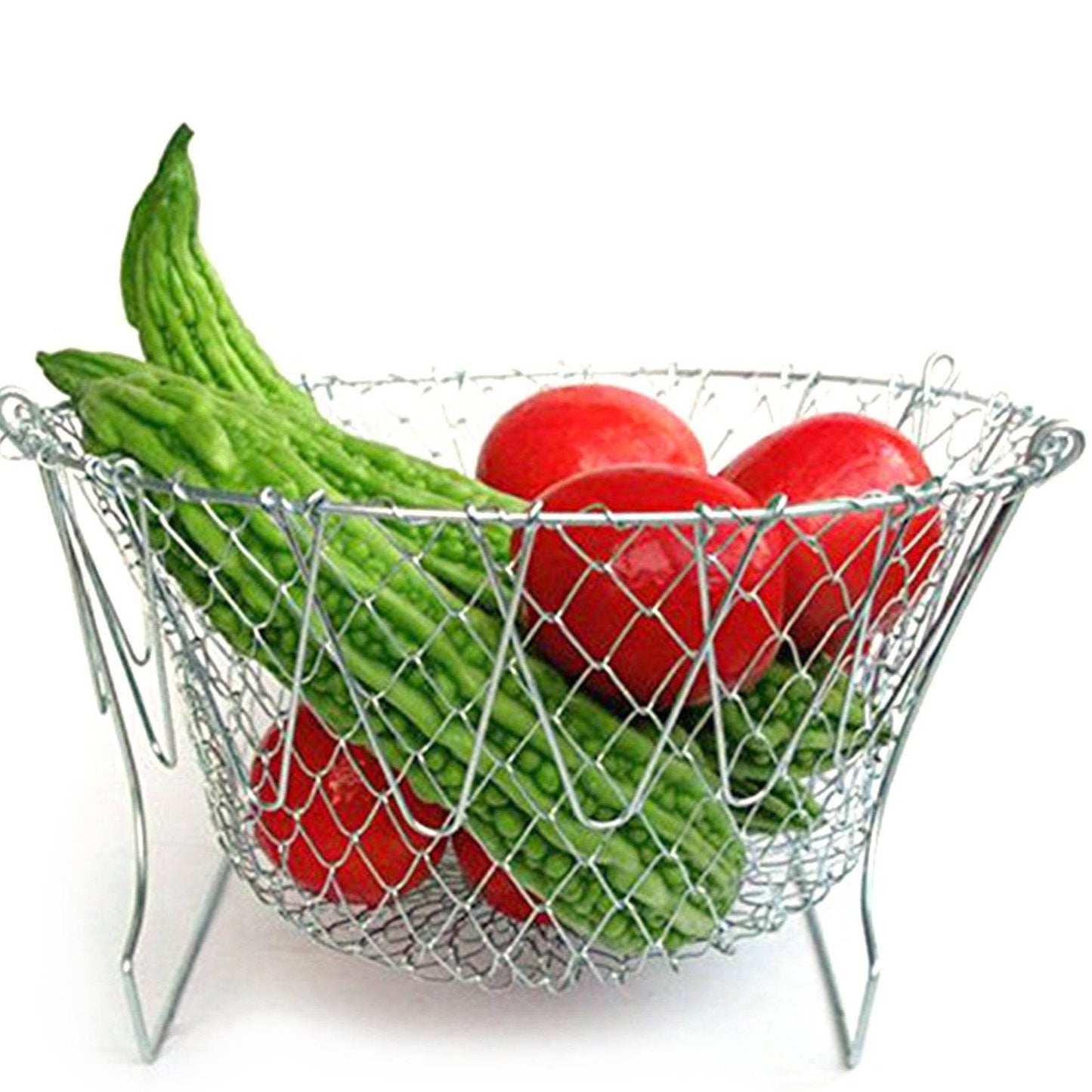 Foldable Strainer Chef Basket - infinityexculsivestore.com