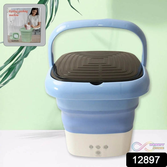 Folding Washing Machine, Mini Portable Washing Machine, Deep Cleaning, Mini Foldable Washing Machine, Suitable For Socks, Underwear, Baby Clothes & Other (1 Pc) - infinityexculsivestore.com