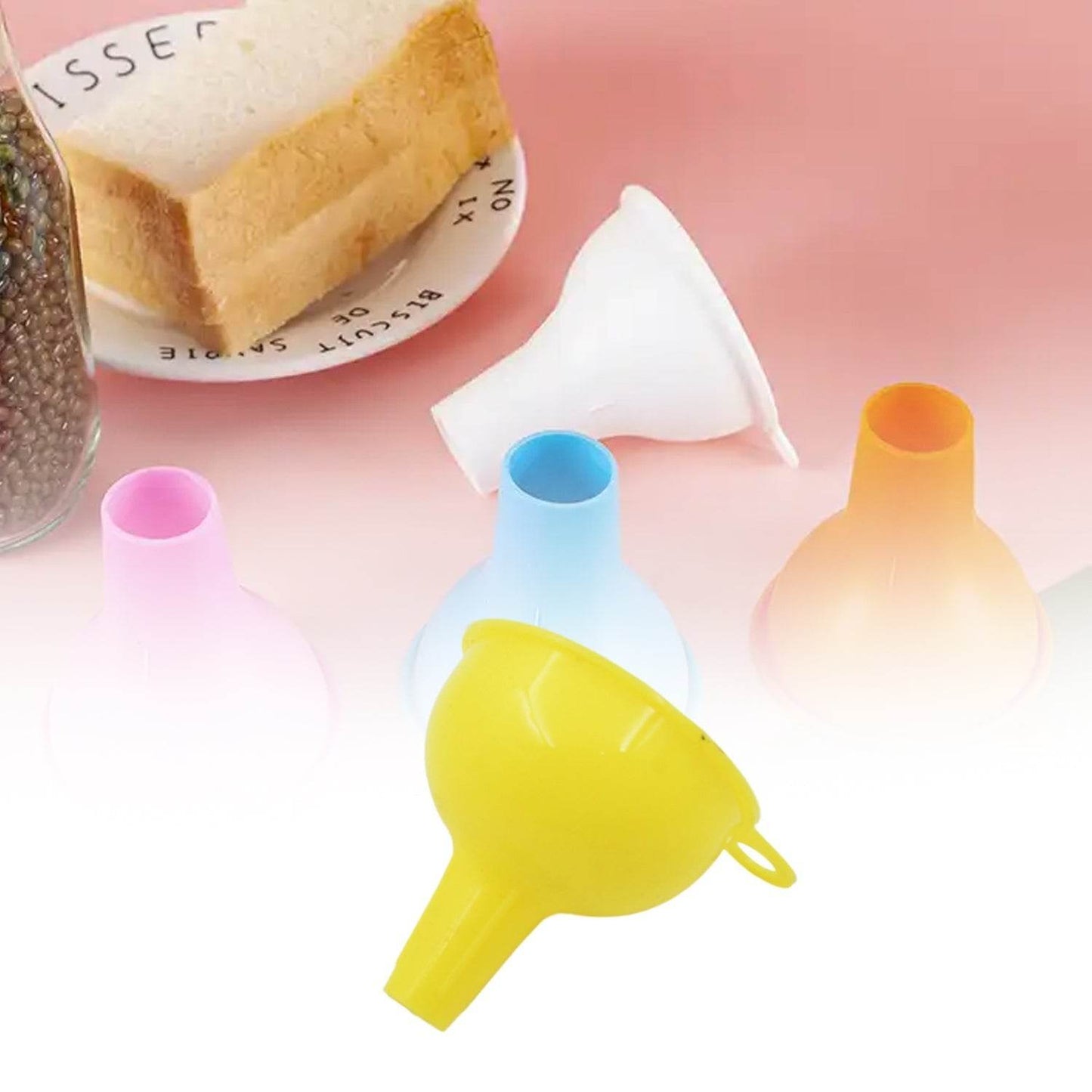 Food-Grade Silicone Funnel: Safe & Easy Transfer for Liquids & Grains (1 Pc) - infinityexculsivestore.com