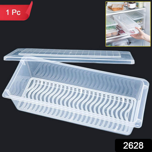 Food Storage Container with Removable Drain Plate and Lid, 1500 ml (Pack of 1 Pc) - infinityexculsivestore.com