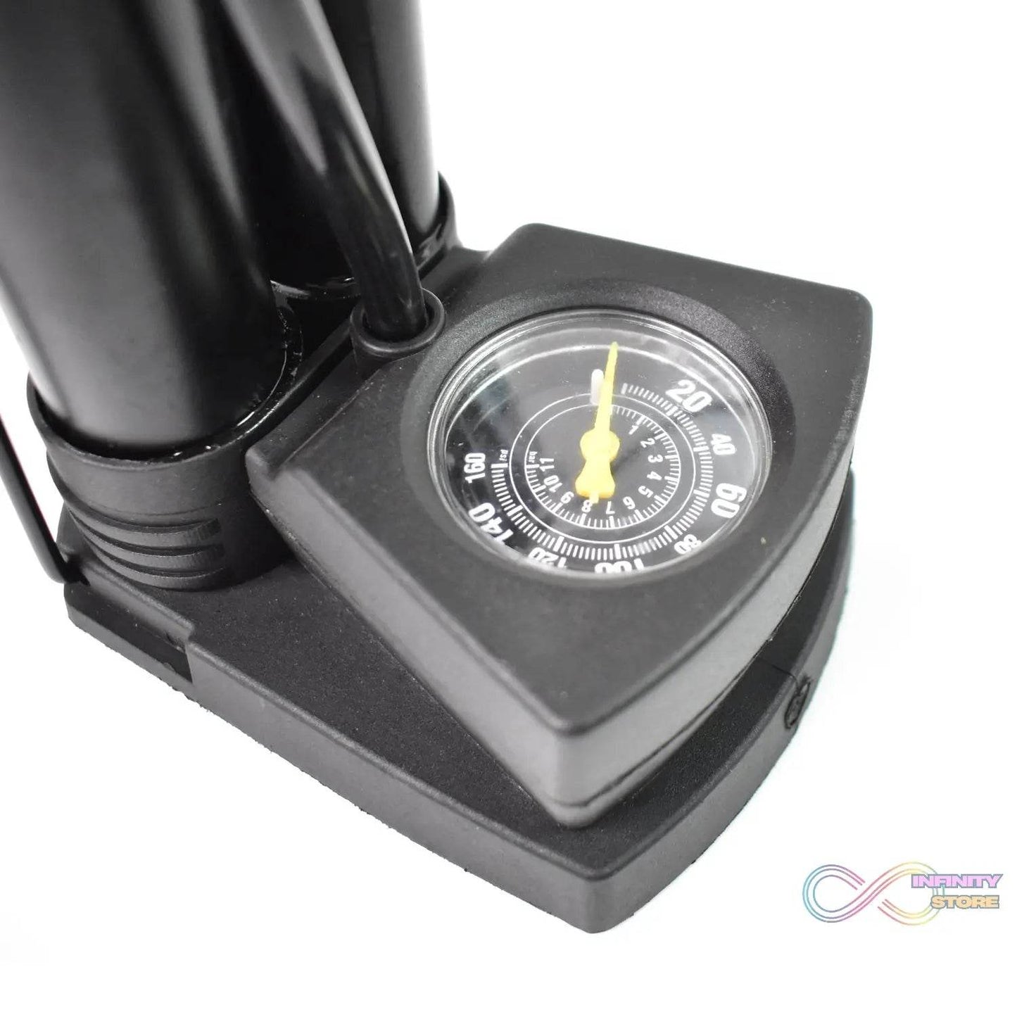 Foot & Portable & High Pressure Double-Cylinder Air Pump (1 Pc) - infinityexculsivestore.com