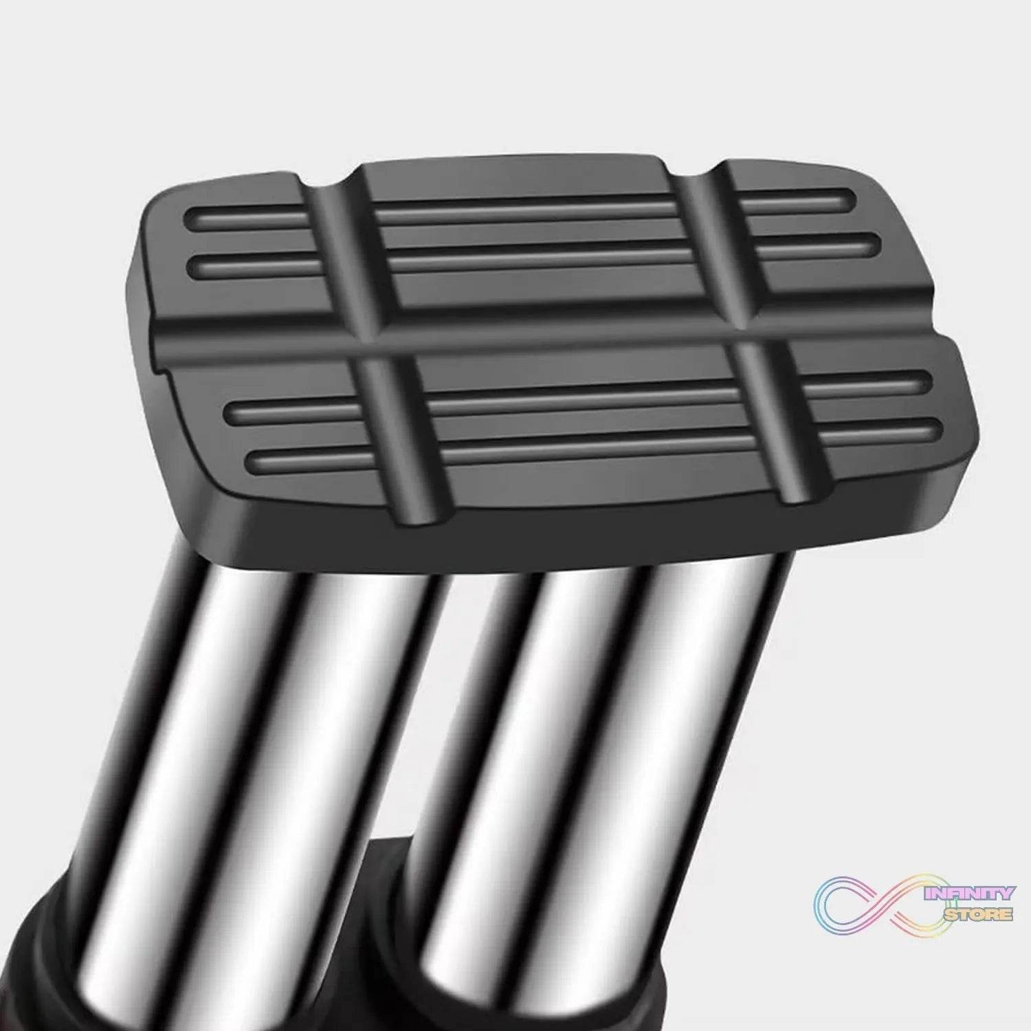 Foot & Portable & High Pressure Double-Cylinder Air Pump (1 Pc) - infinityexculsivestore.com