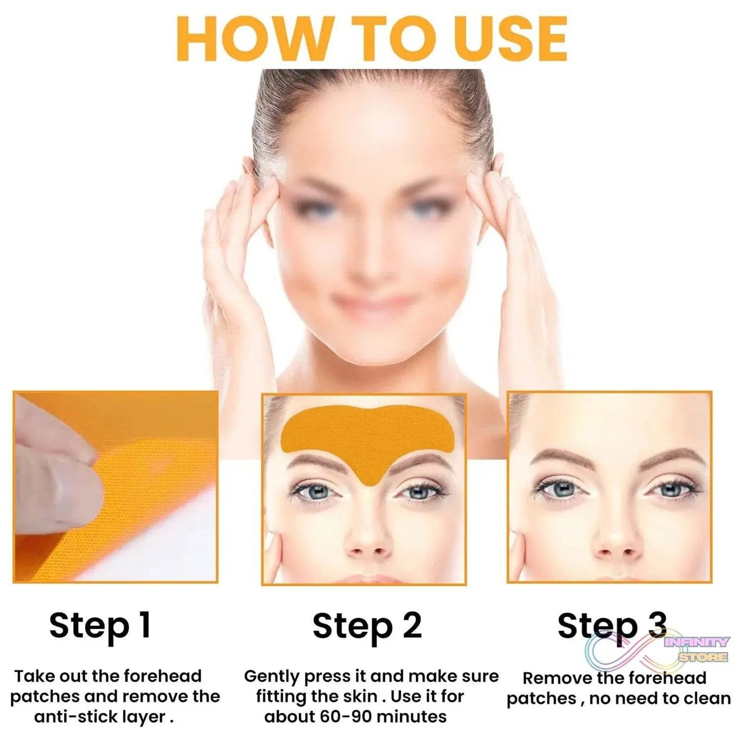 Forehead Wrinkle Patches, Face Wrinkle Patches (10 Pcs Set) - infinityexculsivestore.com